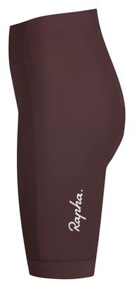 Kurze Radhose ohne Träger Rapha Core, braun, für Damen