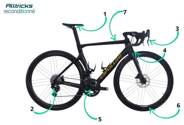 Bicicleta carretera Cipollini NK1K DB Campagnolo Super Record EPS