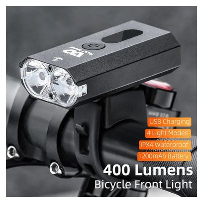 Strong light outdoor bike flashlight 360 DEGREE ROTATION