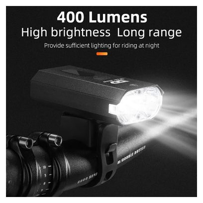 Strong light outdoor bike flashlight 360 DEGREE ROTATION