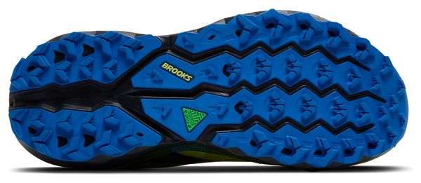 Zapatillas Trail Brooks Cascadia 19 Amarillo/Azul, Hombre