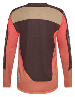 Fox Flexair Elevated Lange Mouw Trui Bruin/Koraalgrijs