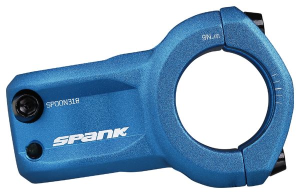 Spank Spoon 318 0 ° 31.8 mm Stem Blue