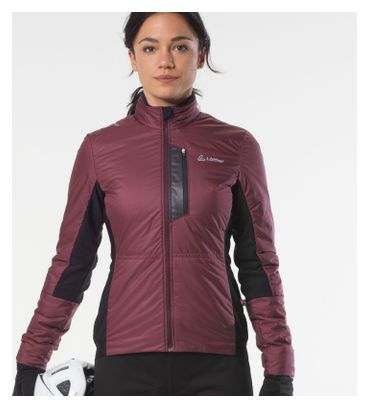 Loeffler Langarm-Radjacke W Bike ISO-Jacket Primaloft® Gold PL60 - Violett