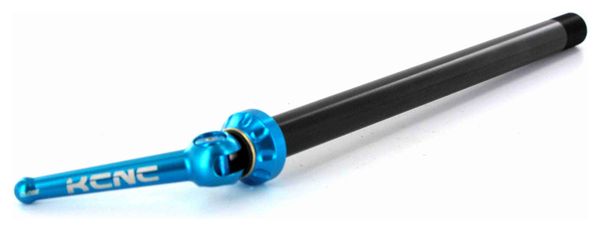 Eje pasante trasero KCNC 12x142mm Azul