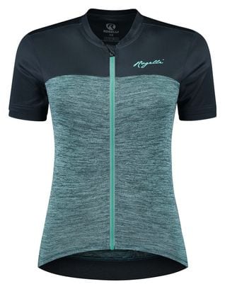 Maillot Manches Courtes Velo Rogelli Melange - Femme