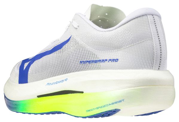 Mizuno Hyperwarp Pro Running Shoes White/Blue/Yellow Unisex