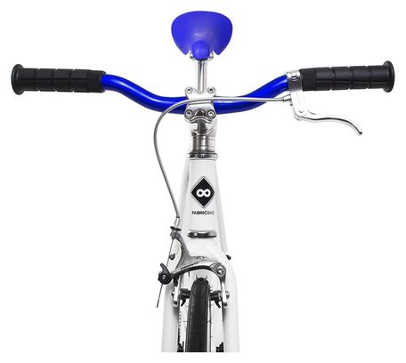 Vélo Fixie FabricBike Original 28   Fixed Gear  Hi-Ten Acier  Blanc et Bleu