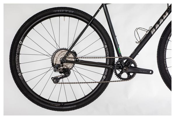 BAAM ARGH Gravel Bike Shimano GRX 11S 700 mm Grigio metallizzato 2023