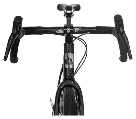 BAAM ARGH Gravel Bike Shimano GRX 11S 700 mm Grigio metallizzato 2023