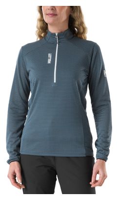 Millet Parmelan Light 1/2-Zip Blue Women's Fleece