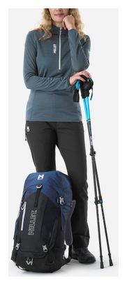 Millet Parmelan Light 1/2-Zip Blue Women's Fleece