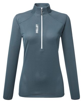 Millet Parmelan Light 1/2-Zip Blue Women's Fleece