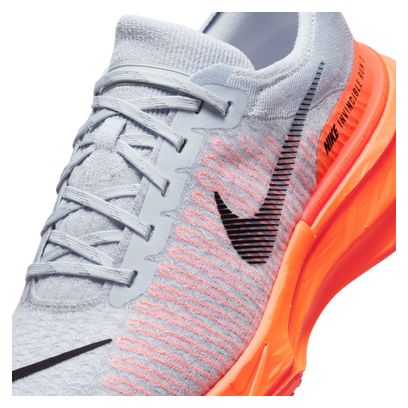 Nike Invincible 3 Grijs Oranje Hardloopschoenen