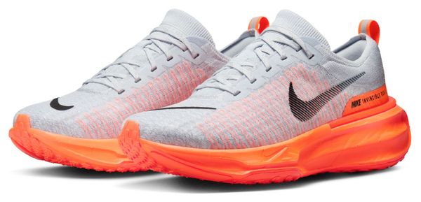 Chaussures Running Nike Invincible 3 Gris Orange Homme