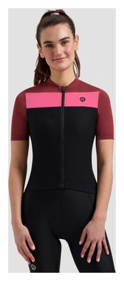 Maillot Manches Courtes Vélo Rogelli Core Block Femme