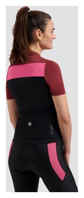 Maillot Manches Courtes Vélo Rogelli Core Block Femme