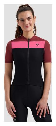 Maillot Manches Courtes Vélo Rogelli Core Block Femme