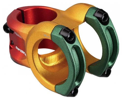 Spank Spoon 318 0 ° 31,8 mm Stuurpen Rasta Edition