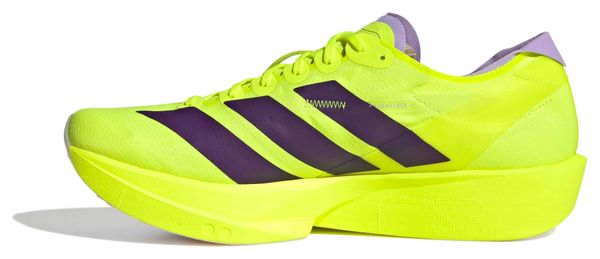 adidas Adizero Takumi Sen 11 Running Shoes, Yellow/Purple, Men's