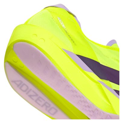 adidas Adizero Takumi Sen 11 Running Shoes, Yellow/Purple, Men's