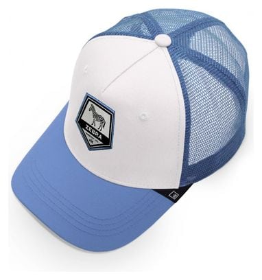 Casquette Trucker pour femmes Hanukeii Zebra Blanc