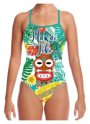 SWEAMS HAWAI TIKI - Maillot femme 1 piece bretelles fines