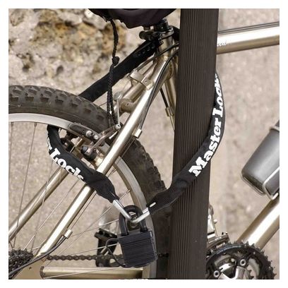 Chaîne Antivol Vélo avec Cadenas à Clé - Clé - 90 cm Chaîne 8390EURDPRO