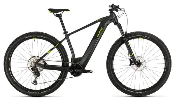 VTT Semi-Rigide Electrique Cube Reaction Hybrid EXC 500 Shimano XT / SLX 12v Noir / Vert 2020