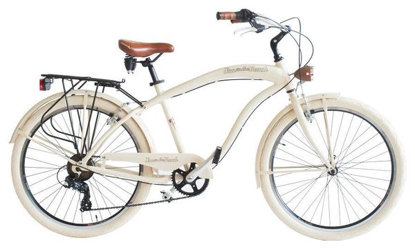 Vélo de ville Via Veneto VV790M CRUISER cadre aluminium  6 vitesses  roues 26×2.125