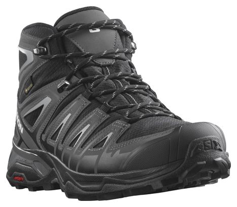 Zapatillas de senderismo Salomon X Ultra Pioneer Mid GTX Negras Hombre