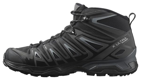 Zapatillas de senderismo Salomon X Ultra Pioneer Mid GTX Negras Hombre