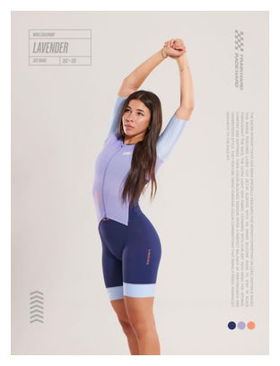 Traje triatlón Z3rod Racer Lavender para mujer