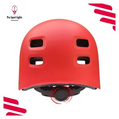 Pedelec Casque de vélo E Bike - Homme/Femmes - Rouge