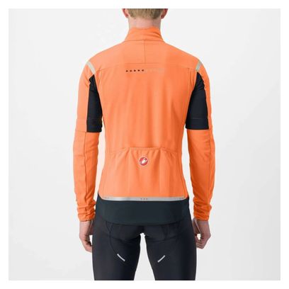 Castelli Perfetto Ros 2 Orange Long Sleeve Jacket
