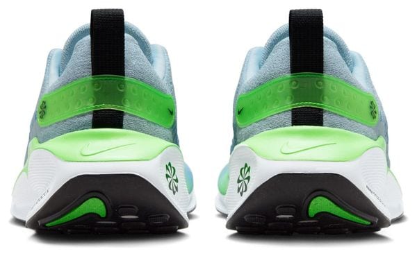 Chaussures de Running Nike ReactX Infinity Run 4 Bleu Vert