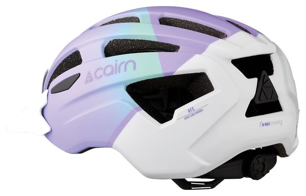 Casco da MTB Cairn Prism XTR II Bianco/Purple