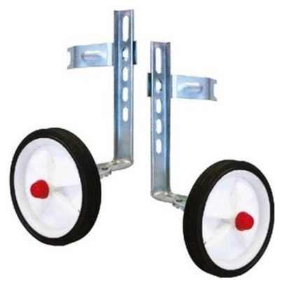 Roues d'entraînement pour vélo d'enfant 12 à 20 pouces - Rouge