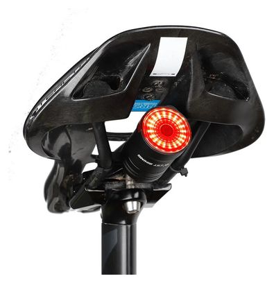 Rear light bike waterproof detection of brake mount saddle