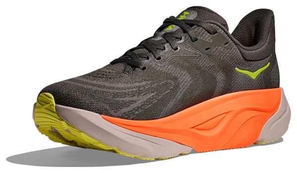 Hoka Arahi 8 Grijs/Oranje Heren Hardloopschoenen