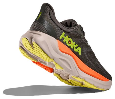 Hoka Arahi 8 Grijs/Oranje Heren Hardloopschoenen