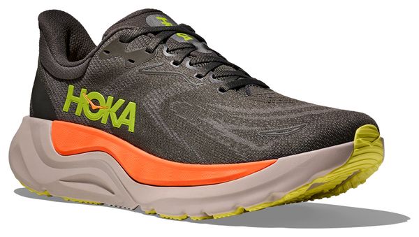 Hoka Arahi 8 Grijs/Oranje Heren Hardloopschoenen