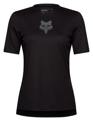 Maglia Fox Ranger Head a maniche corte da donna Nero