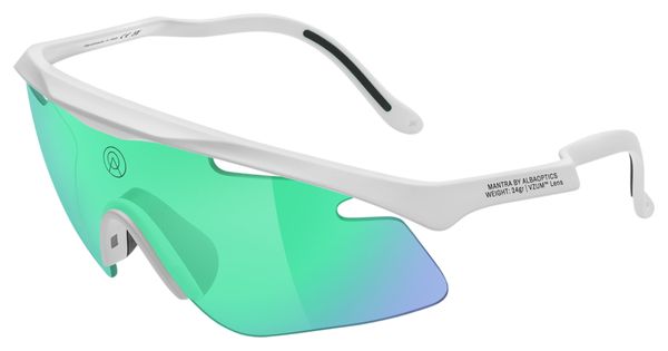 Occhiali Alba Optics Mantra White Vzum F-Lens Beetle