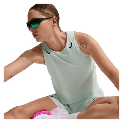 Débardeur Crop Nike AeroSwift Vert Femme