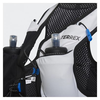Veste d'hydratation Adidas Terrex Trail Run Blanc Noir