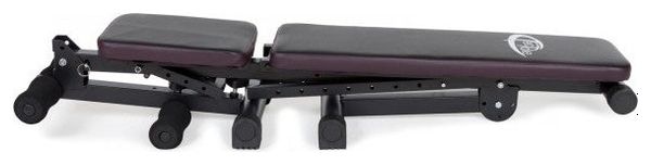 Banc de musculation abdominaux pliable haltères dorsaux fitness sport