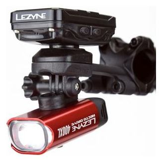 Adaptateur Lezyne GO-PRO pour Support LED / Potence / Lezyne Noir 