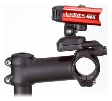 Adaptateur Lezyne GO-PRO pour Support LED / Potence / Lezyne Noir 