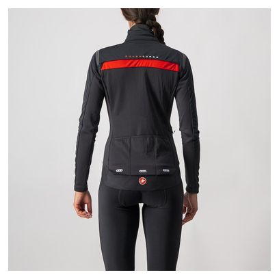 Castelli Alpha Ros 2 Light Damesjack Zwart